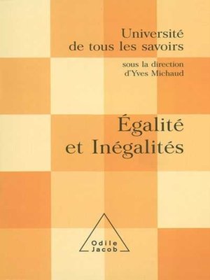 cover image of Égalité et inégalités